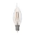 Лампа светодиодная филаментная (UL-00005171) Uniel E14 11W 4000K прозрачная LED-CW35-11W/4000K/E14/CL PLS02WH