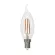 Лампа светодиодная филаментная (UL-00005171) Uniel E14 11W 4000K прозрачная LED-CW35-11W/4000K/E14/CL PLS02WH