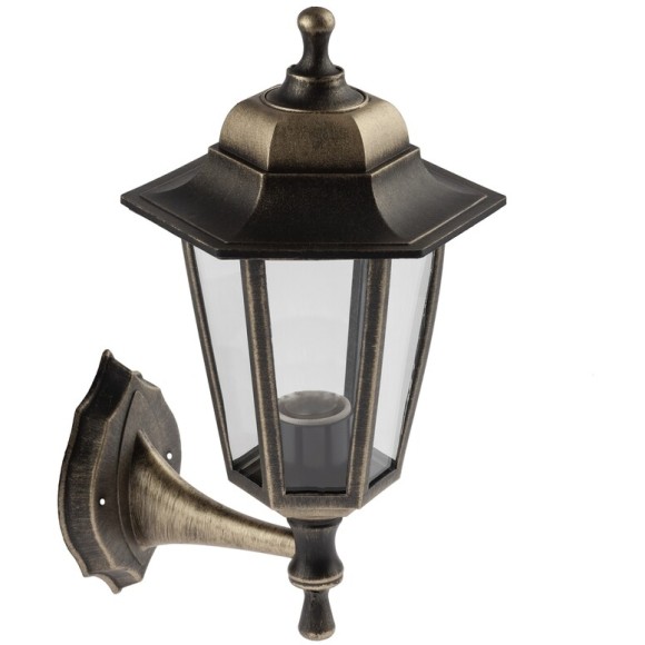 Уличный настенный светильник ЭРА НБУ 06-60-001 бронза Б0048115