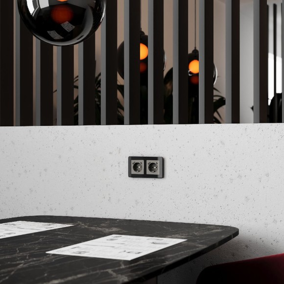 Розетка с заземлением, шторками и USB тип A+C Werkel 4690389197536 W1171744 a064093