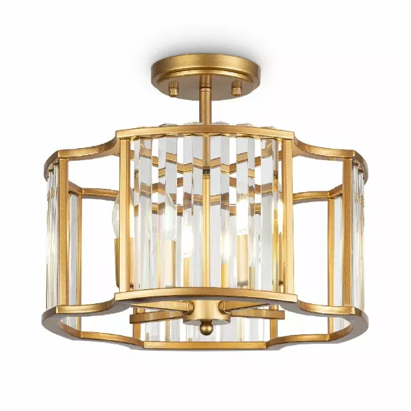 Потолочная люстра Maytoni Solar MOD087CL-04G, крупный план Потолочная люстра Maytoni Solar MOD087CL-04G, крупный план