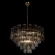 Подвесная люстра Loft IT Murano 10580/800 Smoke, Бронза, Дымчатый, Металл, крупный план