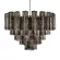 Подвесная люстра Loft IT Murano 10580/800 Smoke, Бронза, Дымчатый, Металл