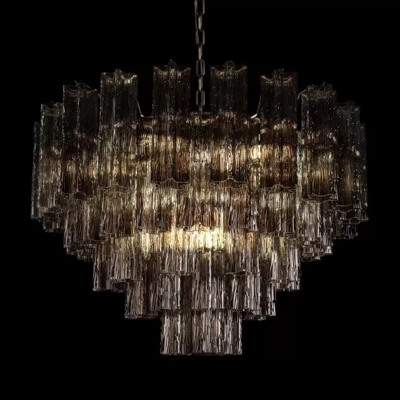 Подвесная люстра Loft IT Murano 10580/800 Smoke, Арт-деко, Бронза Подвесная люстра Loft IT Murano 10580/800 Smoke, Арт-деко, Бронза