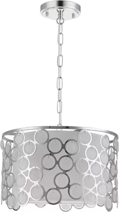Подвесная люстра Indigo Monile 3010/5P Nickel V000210