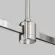Крепление потолочное с прямым коннектором питания Maytoni Flarity TRA158C-IPC1-PT, вид снизу