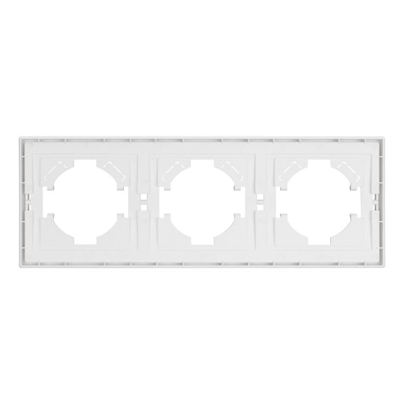 Рамка пластиковая на 3 поста Arlight FRM-TENDO-PL-3-GD 053846