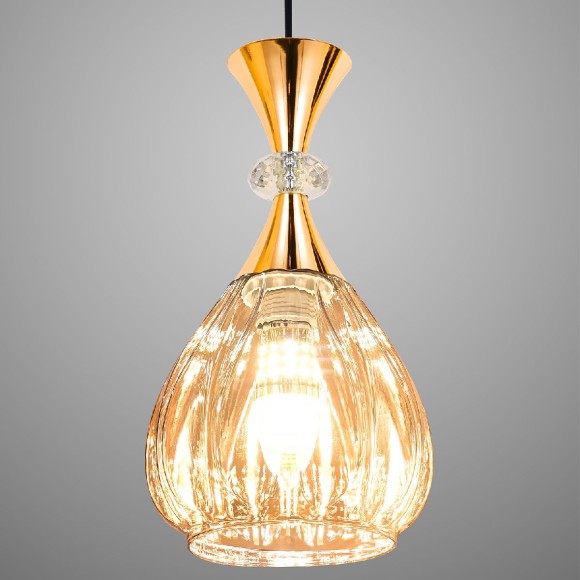 Подвесная люстра Reluce 09015-0.9-05 AMBER