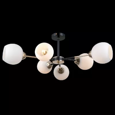 Люстра на штанге Illumico IL0715-6CSQ-24 BK GD LIBRA