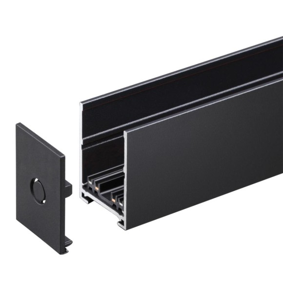 Шинопровод накладной/подвесной в комплекте заглушки 2шт, крышка и соединительная планка 1шт Novotech Port Vector 135300