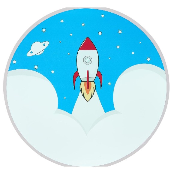 Потолочная светодиодная люстра с пультом управления Natali Kovaltseva Kids INNOVATION STYLE 83123