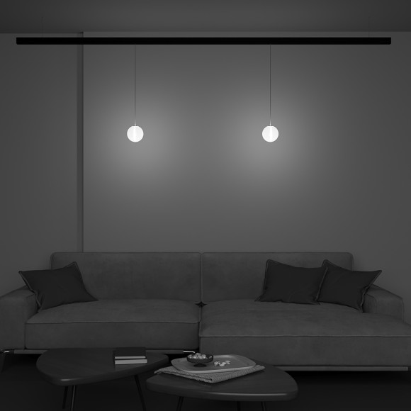 Трековый магнитный светильник Maytoni Luna TR039-4-5WTW-DD-B