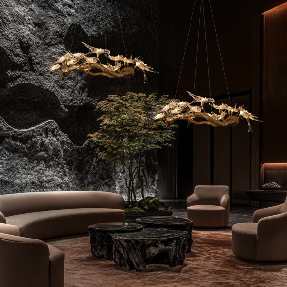 Подвесная светодиодная люстра Loft IT Voa 10378/1500P