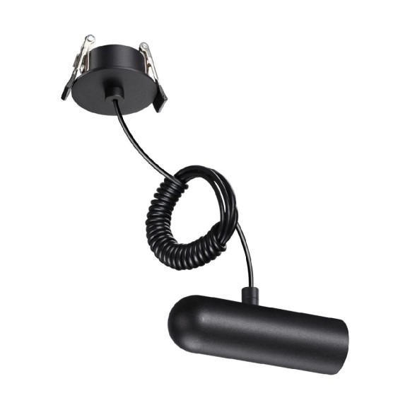 База встраиваемая для ввода питания с заглушкой и проводом-подвесом (длина провода – 2м) Novotech Konst Glat 359384