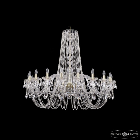 Подвесная люстра Bohemia Ivele Crystal 1402/20/460/h-115 G