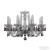 Подвесная люстра Bohemia Ivele Crystal 1402/8/195 Ni K731
