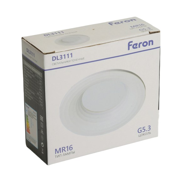 Встраиваемый светильник Feron DL3111 51344