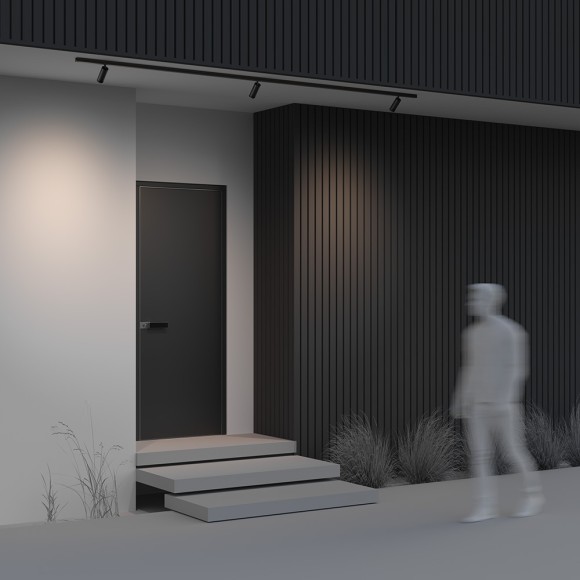 Уличный трековый светильник Maytoni FOCUS LED O-TR02-1-S-15WB3K