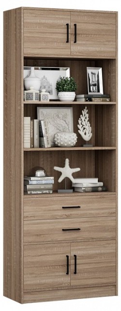 Стеллаж комбинированный Либерти-51-128 MAS_Liberti-51-DS-128