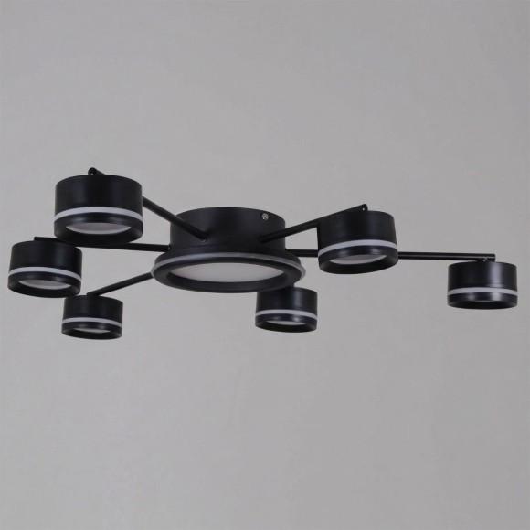 Потолочная люстра Reluce 20590-0.3-3+3+1 Black