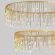Подвесная люстра Bogates Firefly 454/2 a067790, Латунь, Теплый белый, Металл, крупный план
