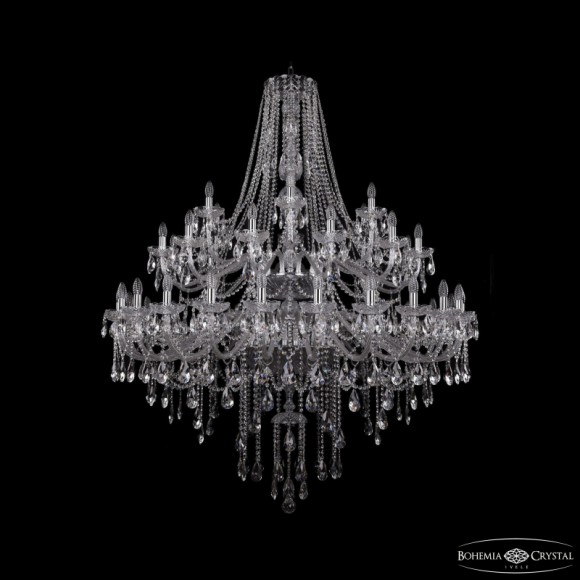 Подвесная люстра Bohemia Ivele Crystal 1415/24+12+6/530/2d Ni