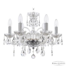 Подвесная люстра Bohemia Ivele Crystal 118/6/141 Ni