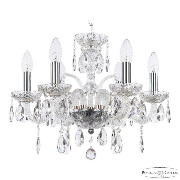 Подвесная люстра Bohemia Ivele Crystal 118/6/141 Ni