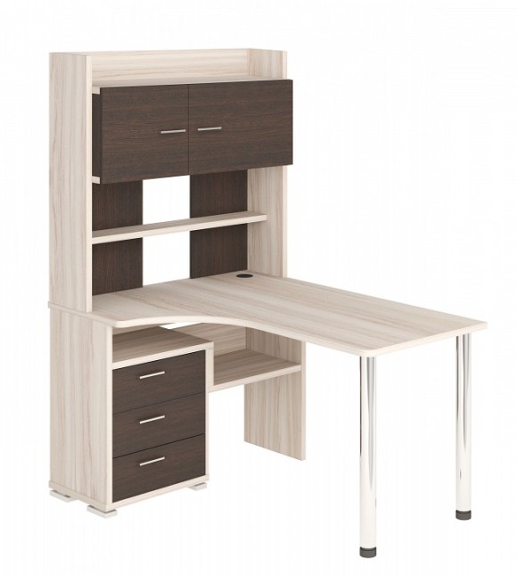 Стол компьютерный Домино СР-133-130 MER_SR-133-KV-LEV