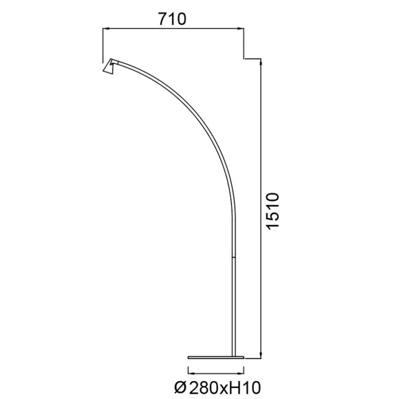 Торшер Mantra Africa 9417