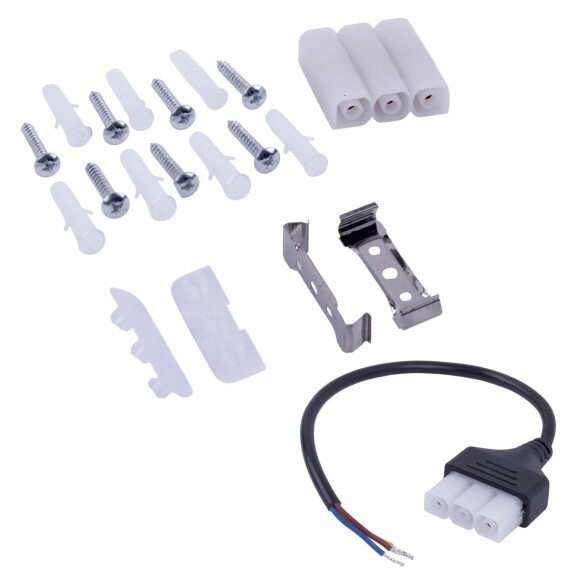 Модульный светильник прямой Uniel ULO-N10A-40W/4000K/L120 IP40 BLACK UL-00013257