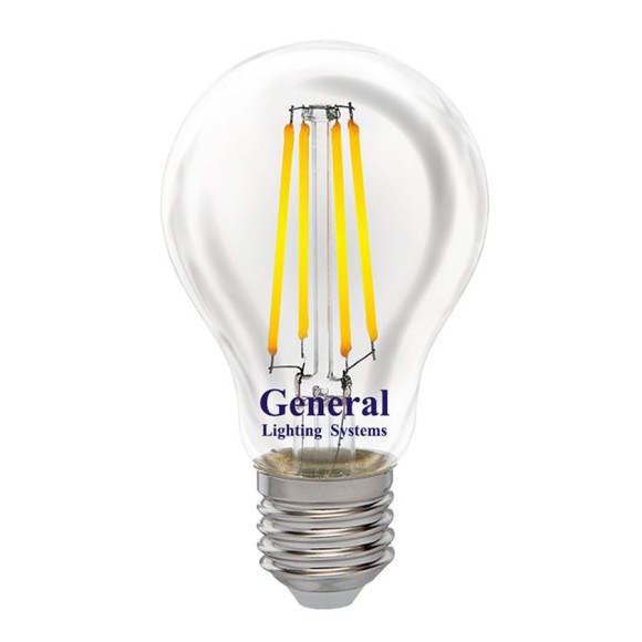 Филаментная светодиодная лампа General GLDEN-A60S-DEM-13-230-E27-4500 686600
