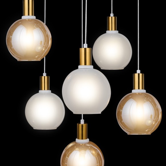 Каскадная люстра 33 Идеи PND169M.05WH.3.001PA-S13AM-S13WH