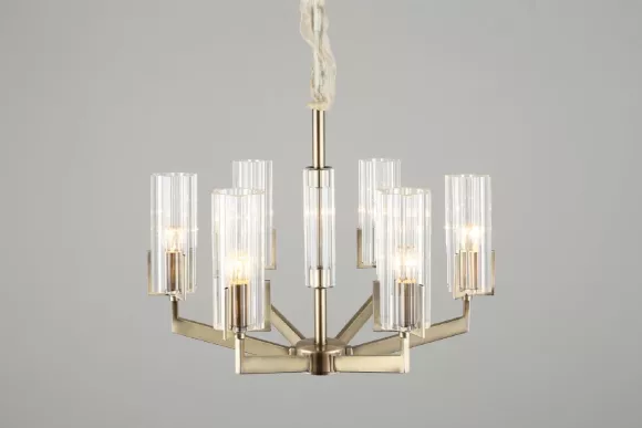 Подвесная люстра Omnilux Ledro OML-69903-06, декоративные элементы крупным планом Подвесная люстра Omnilux Ledro OML-69903-06, декоративные элементы крупным планом