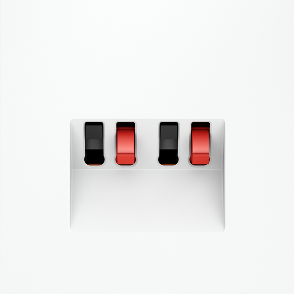 Розетка акустическая Voltum S70 VLS060302