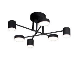 Потолочная светодиодная люстра с пультом управления Kink Light Мекли 07649-6D,19(4000K)