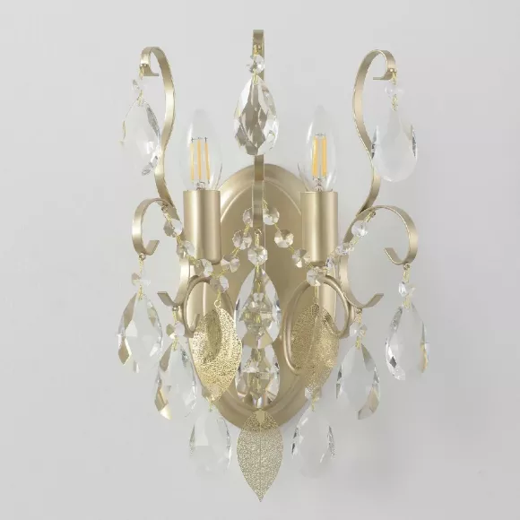 Бра Crystal Lux ESMIRALDA AP2 GOLD Бра Crystal Lux ESMIRALDA AP2 GOLD
