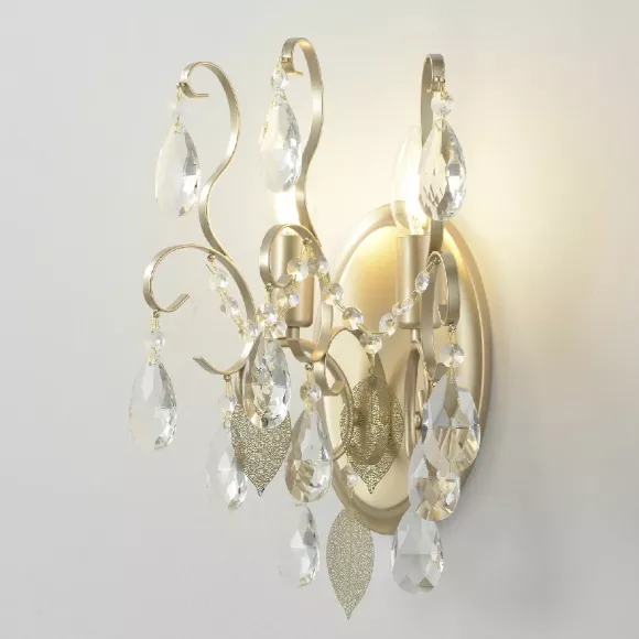 Бра Crystal Lux ESMIRALDA AP2 GOLD Бра Crystal Lux ESMIRALDA AP2 GOLD