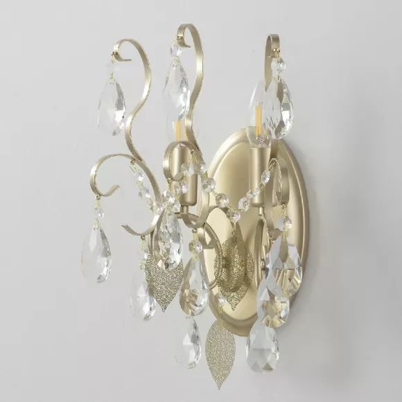 Бра Crystal Lux ESMIRALDA AP2 GOLD Бра Crystal Lux ESMIRALDA AP2 GOLD