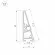 Алюминиевый профиль Arlight PLINTUS-H40-2000 BLACK 052398