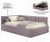 Кровать полутораспальная Milena 2000x1200 с ПМ NMB_TE-00005477