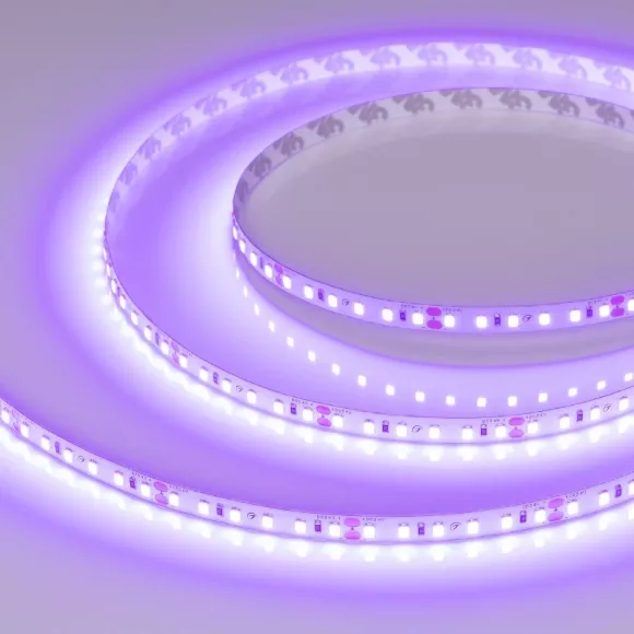 Светодиодная лента Arlight RT-A120-8mm 24V Violet (9.6 W/m, IP20, 2835, 5m) 043384 Светодиодная лента Arlight RT-A120-8mm 24V Violet (9.6 W/m, IP20, 2835, 5m) 043384