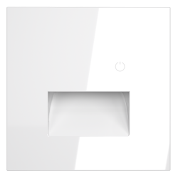 Накладка для подсветки светодиодной с датчиком Voltum S70 (белый глянцевый) VLS002401