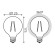 Светодиодная филаментная лампа Gauss Filament E27 10W 2400K 158802010-D