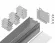 Алюминиевый профиль Ambrella Light Profile System GP2500AL