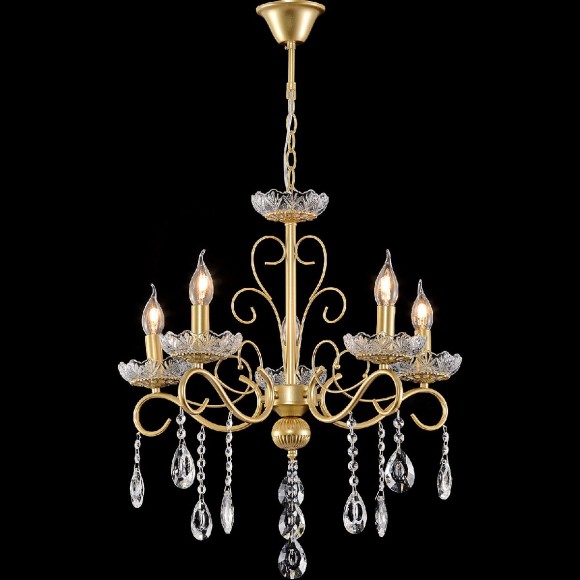 Подвесная люстра Reluce 04201-0.4-05 GOLD