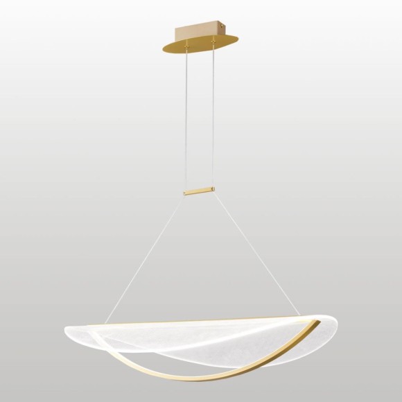 Подвесная светодиодная люстра Lussole Lampasas LSP-7420