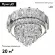 Потолочная люстра LED4U L9438-500, Хром, Прозрачный, От теплого до холодного