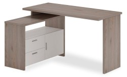 Стол письменный Домино Lite СКЛ-ПРЯМ130+ТБЛ MER_SKL-PRYAM130-TBL_NBE