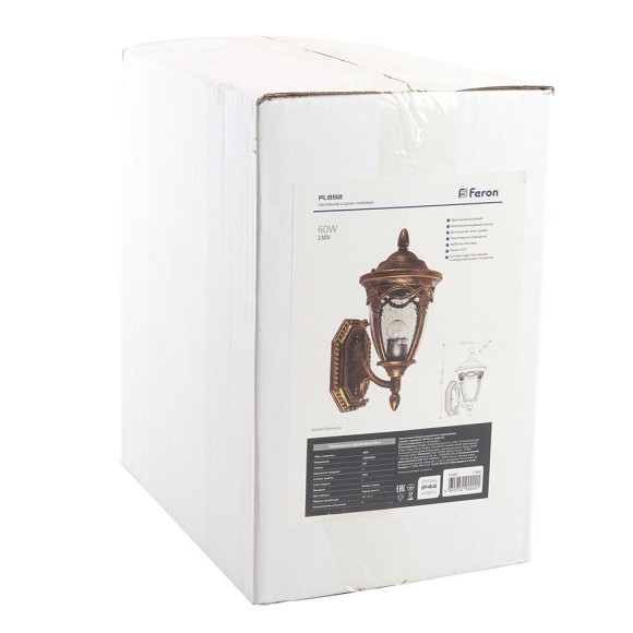 Уличный настенный светильник Feron Будапешт 11693